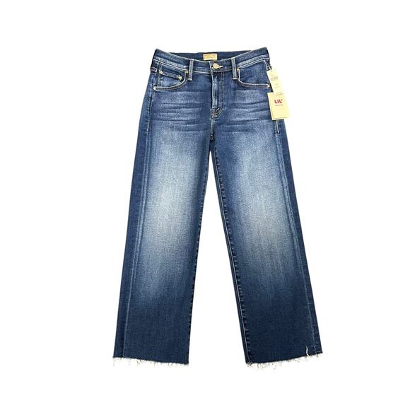 NWT Lil’ Mother Taking Chances Mid Rise Rambler Ankle Fray Womens Petite 24 / 2 - Picture 1 of 9